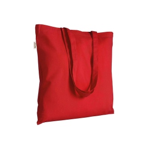 Tote bag en coton/polyester reyclé 180 g/m2, anses longues 7