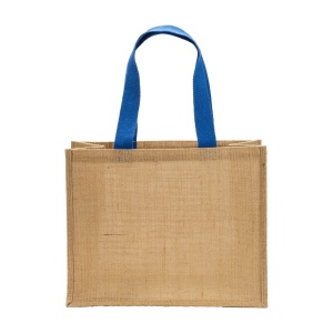 Tote bag en toile de jute, anses longues et soufflet 9