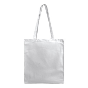 Tote bag en coton/poliéster recyclé180 g/m2, anses longues et soufflet 16