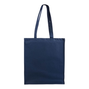 Tote bag en coton/poliéster recyclé180 g/m2, anses longues et soufflet 7