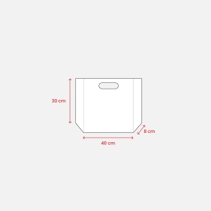 Tote bag thermosoudé en R-pet 70 g/m2 5