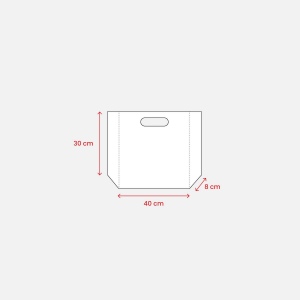 Tote bag thermosoudé en R-pet 70 g/m2 7