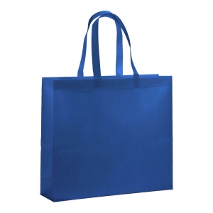 Tote bag thermosoudé en R-pet  80 g/ m2 avec soufflet 8