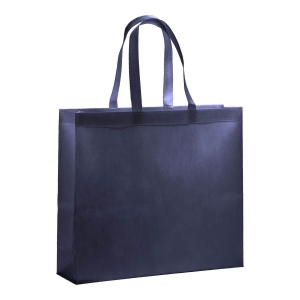 Tote bag thermosoudé en R-pet  80 g/ m2 avec soufflet 11