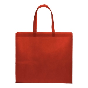 Tote bag thermosoudé en R-pet  80 g/ m2 avec soufflet 13