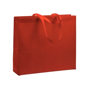 Tote bag thermosoudé en R-pet  80 g/ m2 avec soufflet 4