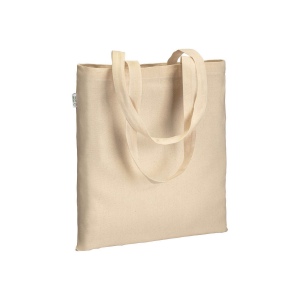 Tote bag en coton biologique 220 g/m2, anses longues 2
