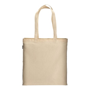 Tote bag en coton biologique 220 g/m2, avec anses longues et soufflet 4