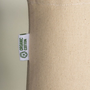 Tote bag en coton biologique 220 g/m2, avec anses longues et soufflet à la base 6