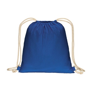 Sac à dos en coton 180 g/m2 avec fermeture à cordons 6