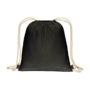 Sac à dos en coton 180 g/m2 avec fermeture à cordons 8