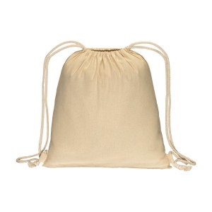 Sac à dos en coton 180 g/m2 avec fermeture à cordons 3