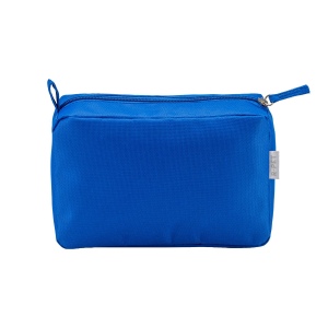 Beauty case en polyester recyclé R-PET avec fermeture éclair 6