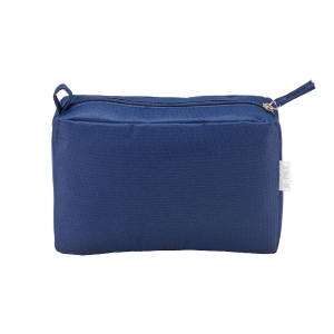 Beauty case en polyester recyclé R-PET avec fermeture éclair 7