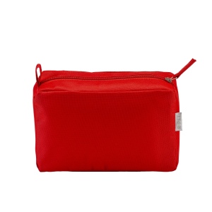 Beauty case en polyester recyclé R-PET avec fermeture éclair 8