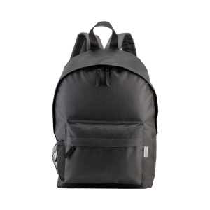 Sac à dos en polyester recyclé R-PET avec poche externe avec fermeture éclair 15