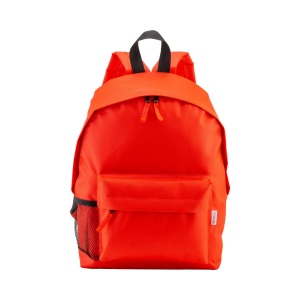 Sac à dos en polyester recyclé R-PET avec poche externe avec fermeture éclair 12