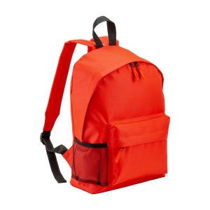 Sac à dos en polyester recyclé R-PET avec poche externe avec fermeture éclair 4