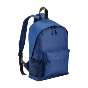Sac à dos en polyester recyclé R-PET avec poche externe avec fermeture éclair 3