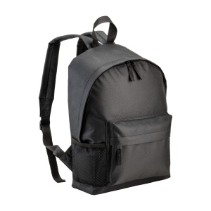 Sac à dos en polyester recyclé R-PET avec poche externe avec fermeture éclair 5