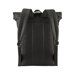 Sac à dos Roll porte pc (17") en polyester recyclé R-PET avec poche extérieure zippée 19