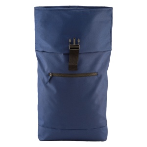 Sac à dos Roll porte pc (17") en polyester recyclé R-PET avec poche extérieure zippée 12