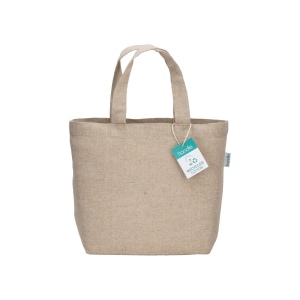 Tote bag en coton recyclé 150 g/m2 avec anses courtes 2