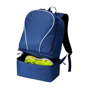 Sac à dos de sport en polyester 600D, compartiment à chaussures rembourré. 6