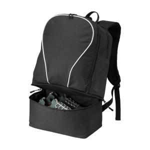 Sac à dos de sport en polyester 600D, compartiment à chaussures rembourré. 11