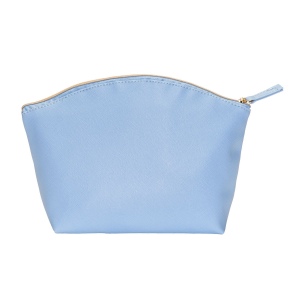 Trousse de beauté polyvalente en PU grain fin saffiano 10