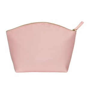 Trousse de beauté polyvalente en PU grain fin saffiano 14