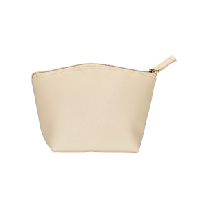 Trousse de beauté polyvalente en PU grain fin saffiano 6