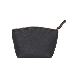 Trousse de beauté polyvalente en PU grain fin saffiano 18