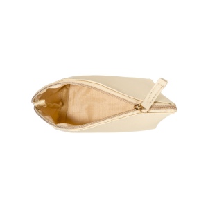 Trousse de beauté polyvalente en PU grain fin saffiano 7