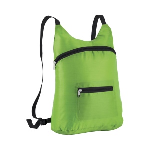 Sac à dos de course en polyester 210t repliable dans une poche