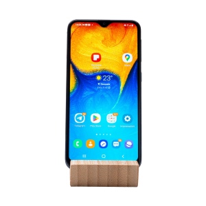 Support en bambou pour téléphone portable 5