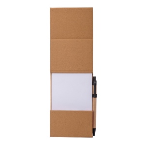 Bloc-notes avec couverture en bambou, stylo et support pour téléphone 4