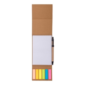 Bloc-notes avec couverture en bambou, stylo et support pour téléphone 9