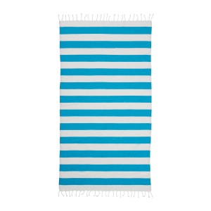 Serviette de plage / Paréo en coton recyclé de 180 gr/m2 avec frange, mesure 90x170 cm 23