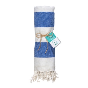 Serviette de plage / Paréo en coton recyclé de 180 gr/m2 avec frange, mesure 90x170 cm 27