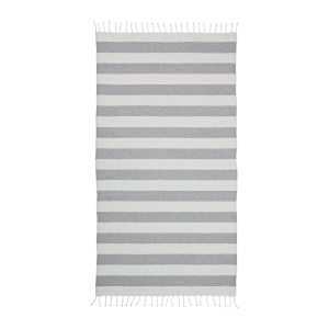 Serviette de plage / Paréo en coton recyclé de 180 gr/m2 avec frange, mesure 90x170 cm 29