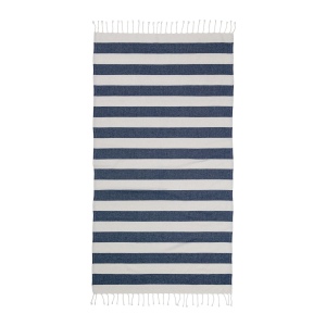 Serviette de plage / Paréo en coton recyclé de 180 gr/m2 avec frange, mesure 90x170 cm 35
