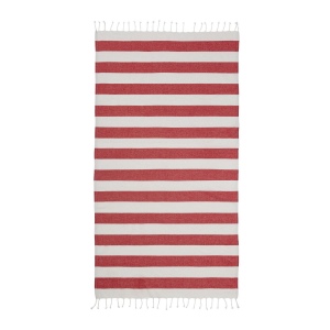 Serviette de plage / Paréo en coton recyclé de 180 gr/m2 avec frange, mesure 90x170 cm 38