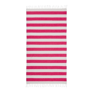 Serviette de plage / Paréo en coton recyclé de 180 gr/m2 avec frange, mesure 90x170 cm 15