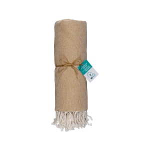 Serviette de plage / Paréo en coton recyclé de 180 gr/m2 avec frange, mesure 90x170 cm 23