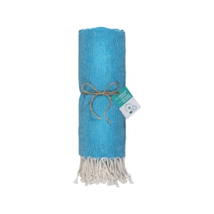 Serviette de plage / Paréo en coton recyclé de 180 gr/m2 avec frange, mesure 90x170 cm 26