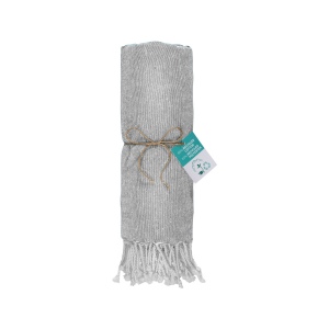 Serviette de plage / Paréo en coton recyclé de 180 gr/m2 avec frange, mesure 90x170 cm 32