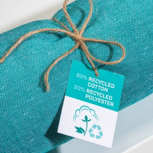 Serviette de plage / Paréo en coton recyclé de 180 gr/m2 avec frange, mesure 90x170 cm 21