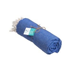 Serviette de plage / Paréo en coton recyclé de 180 gr/m2 avec frange, mesure 90x170 cm 7