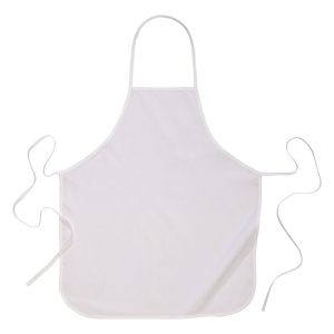 Tablier long de cuisine en polyester recyclé R-PET, 60 x 90 cm